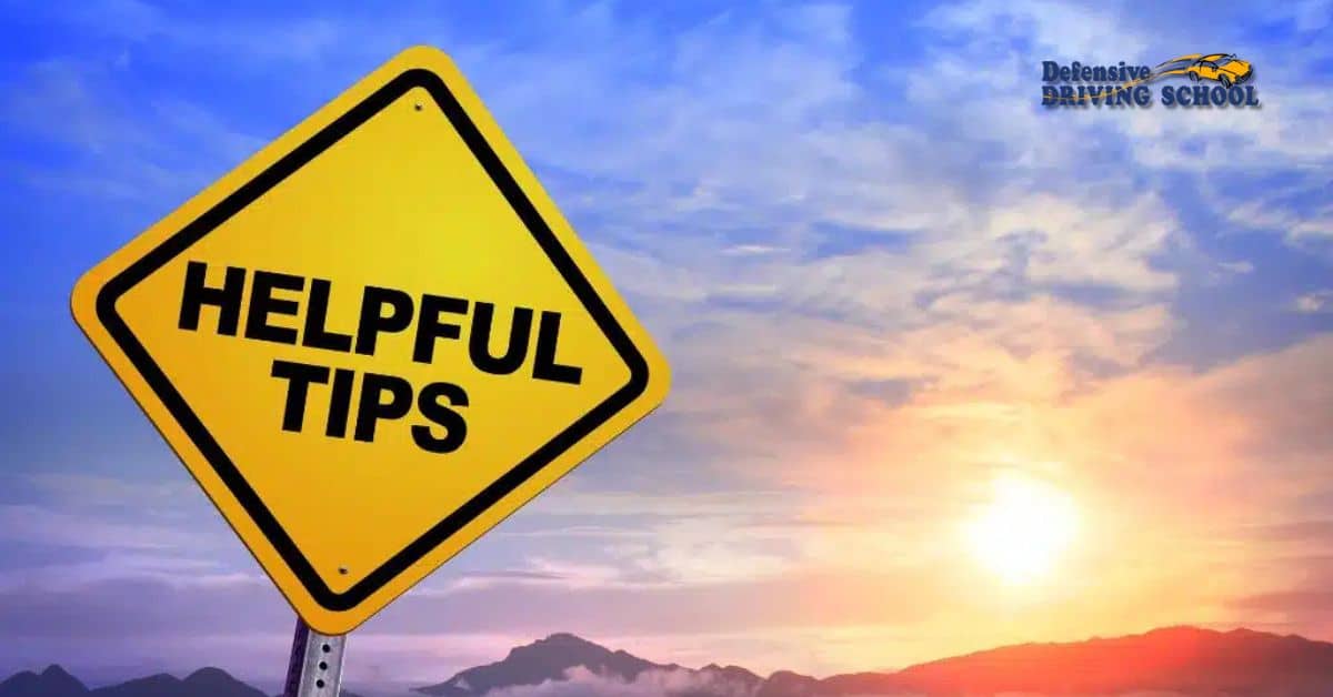 tips for driving in the rain